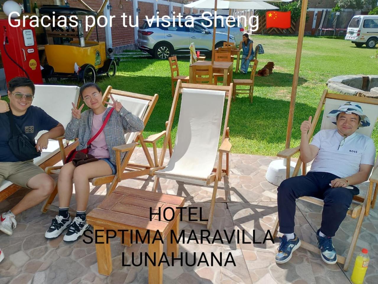Hotel Septima Maravilla Lunahuana Ngoại thất bức ảnh