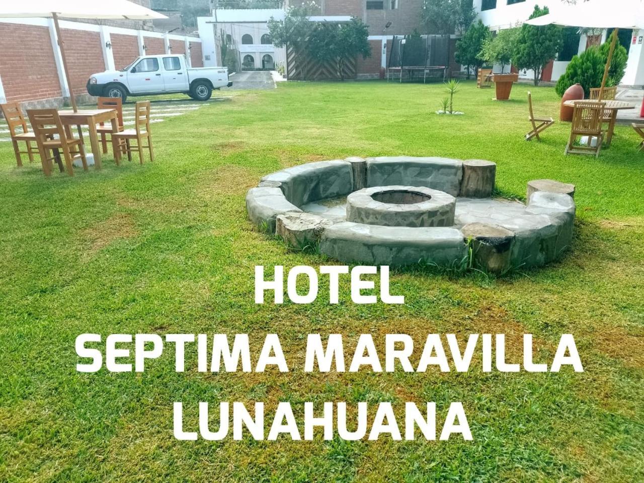 Hotel Septima Maravilla Lunahuana Ngoại thất bức ảnh